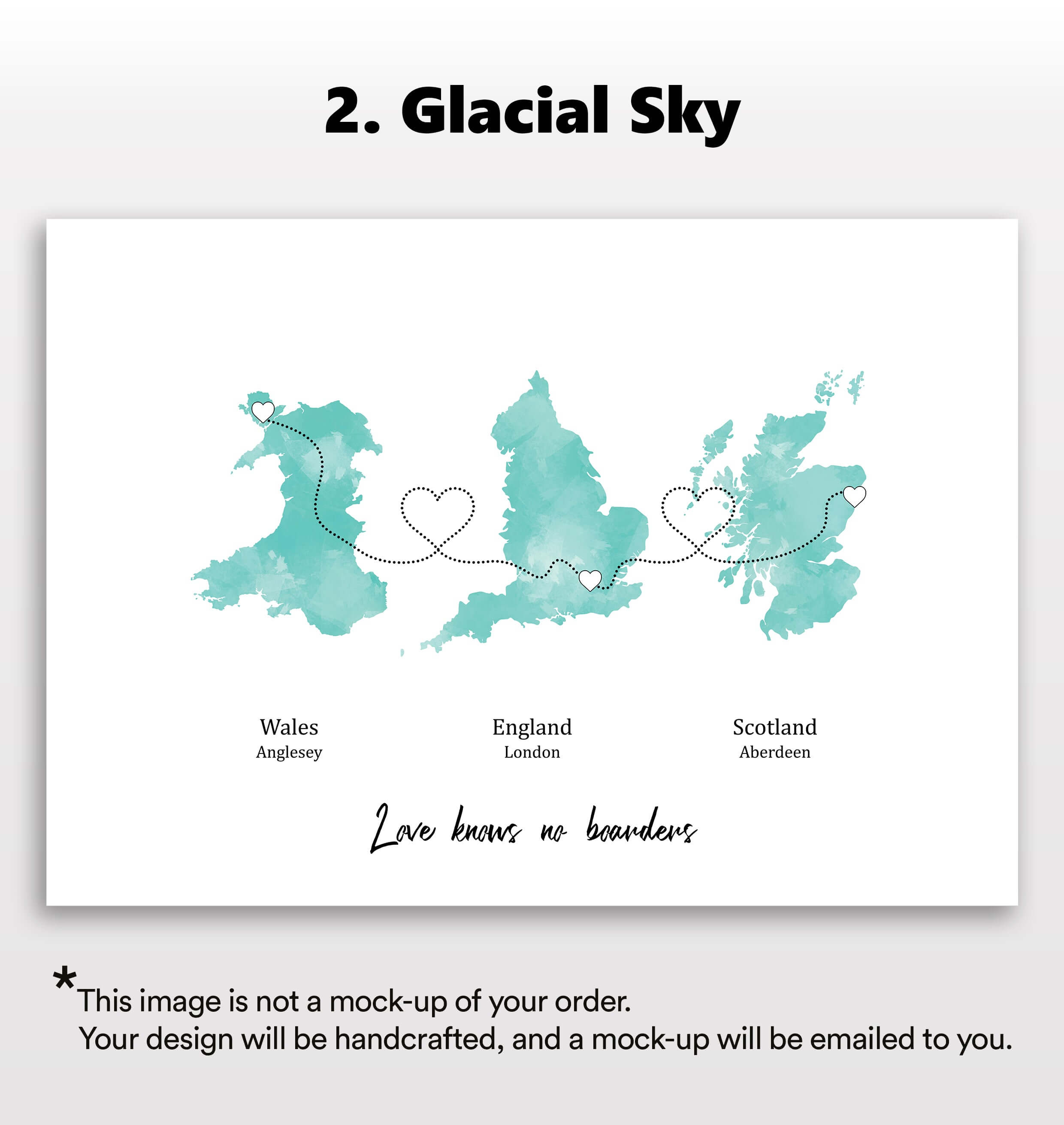 Personalised Three Location Print 2.0 - Custom Line