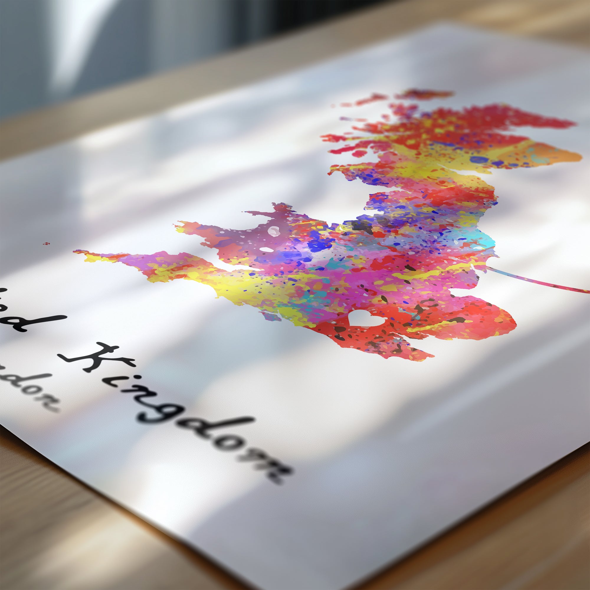 Personalised Two Location Prints