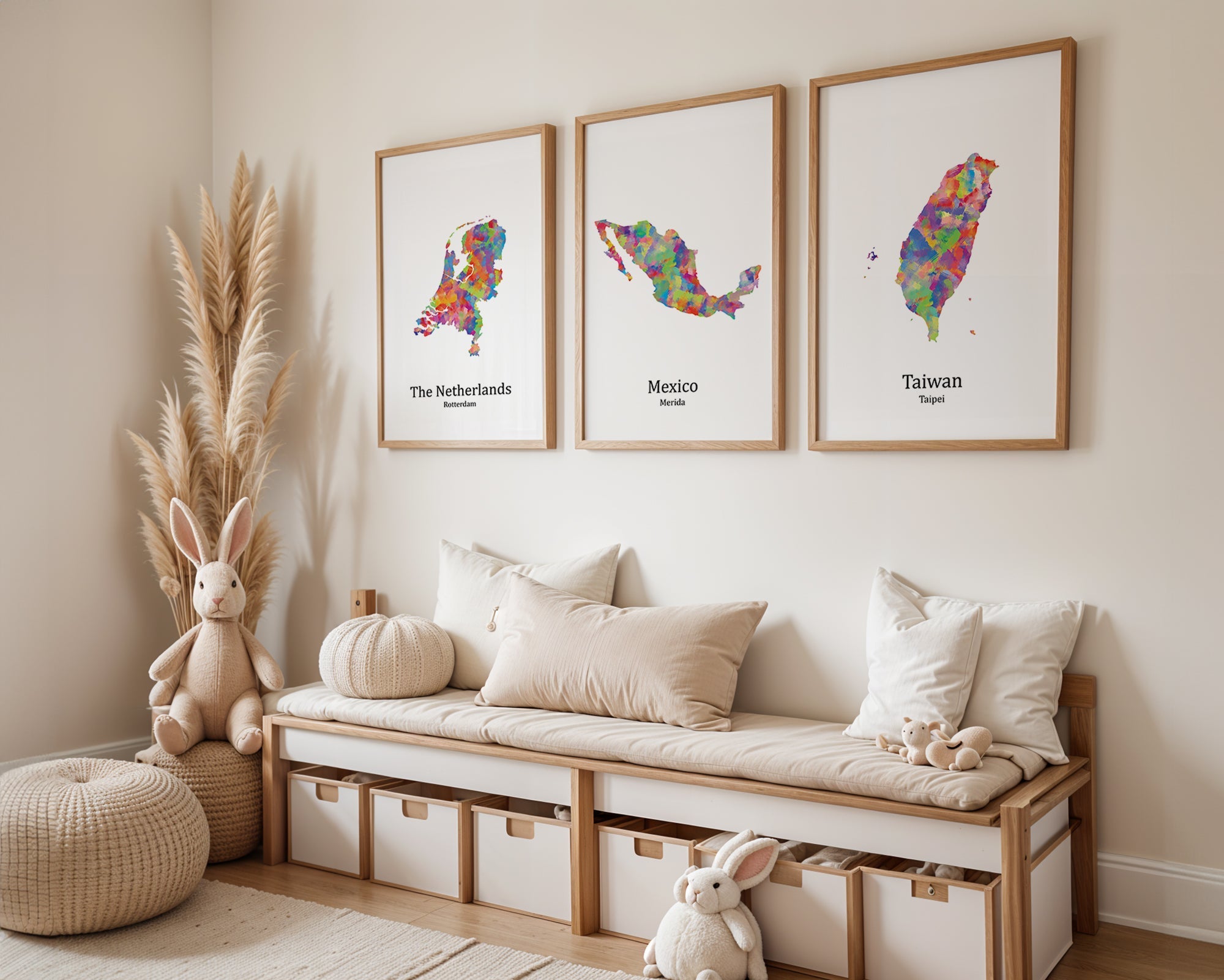 Personalised Three Location Prints 2.0