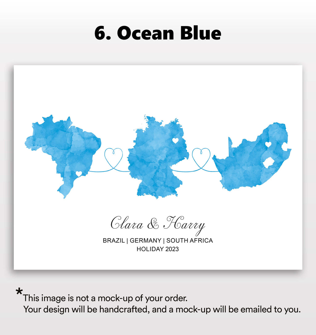 Personalised Three Location Print 3.0